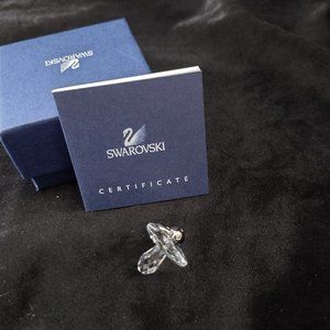 Swarovski crystal silver baby pacifier